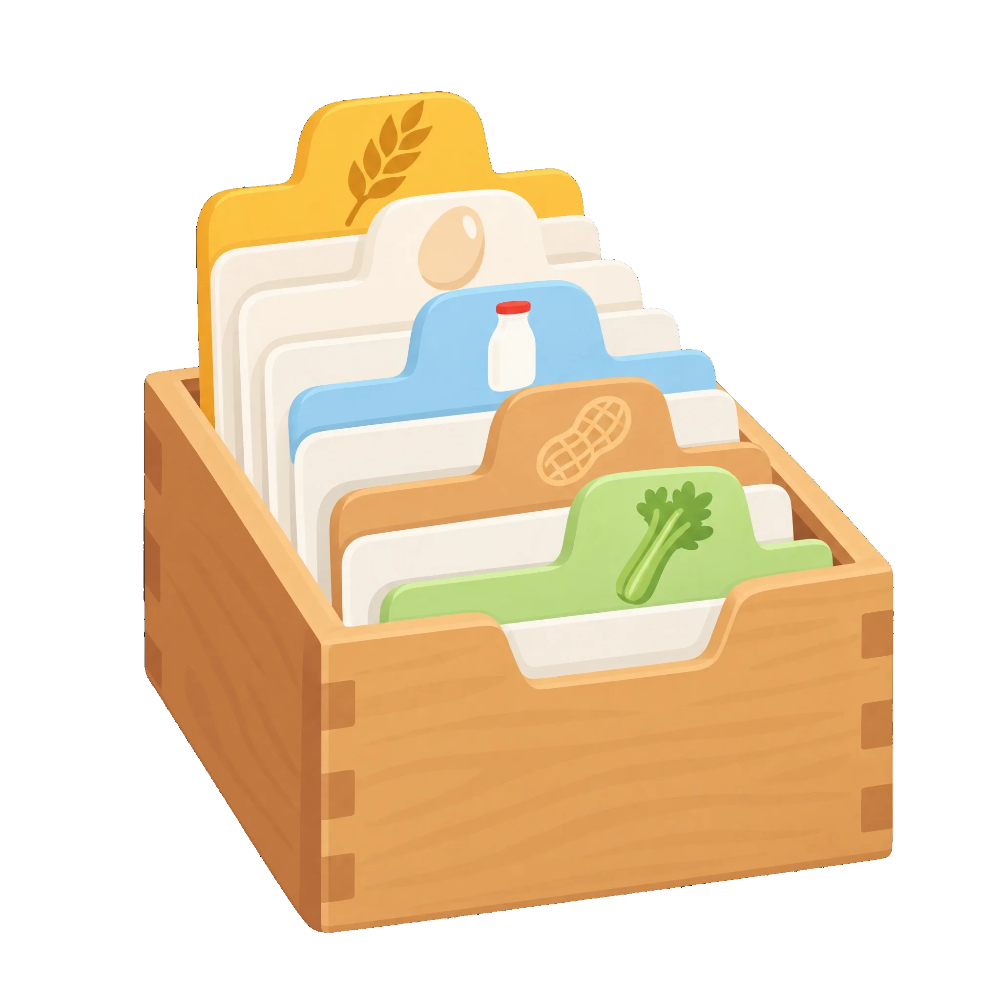 Schedario delle categorie di allergeni